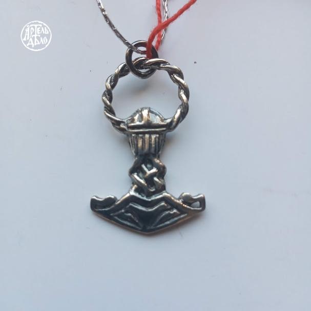 Підвіска Молот Тора на кільці - Зображення 2