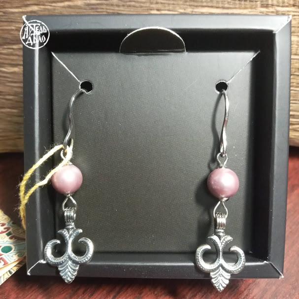 Сережки «Анна Ярославна» (крін) - Зображення 3