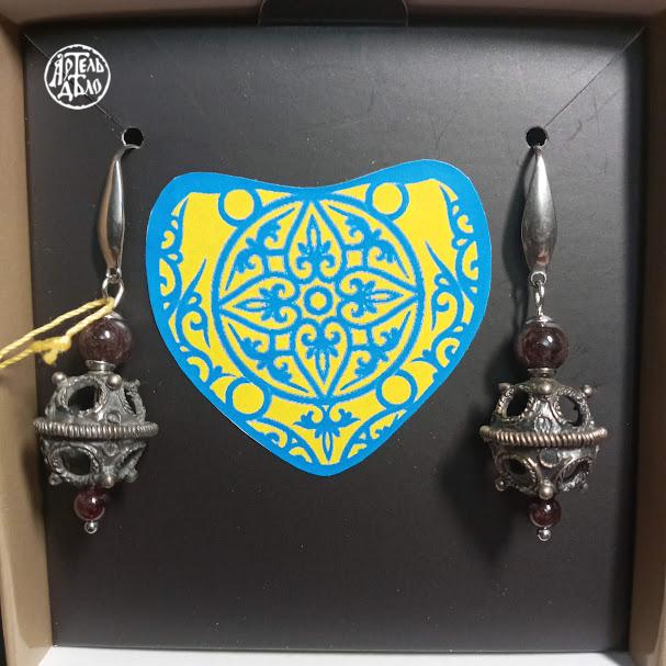 Сережки «Слава» (намистина) - Зображення 6