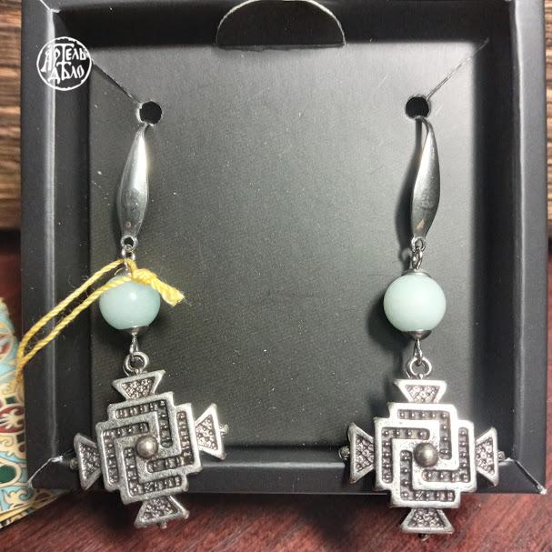 Сережки «Олена» (згарда) - Зображення 2