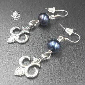 Сережки «Анна Ярославна» (крін)