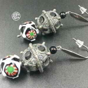 Сережки «Слава» (намистина)