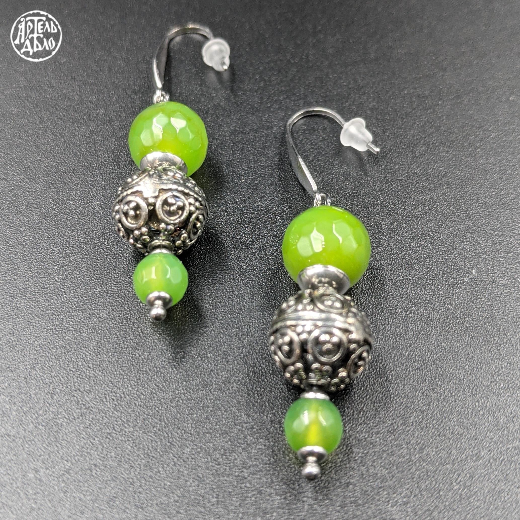 Сережки «Софія» (намистина)