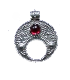 Підвіска-лунниця з кабошоном. Репліка - Зображення 3